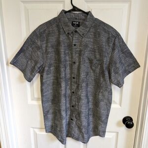 Hurley Short Sleeve One & Only Stretch Classic Fit Woven Shirt Pineapple Floral